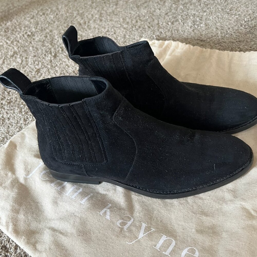Jenni Kayne Suede Chelsea Boots SZ 36